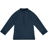 Sterntaler Badeshirt Langarm Uni Größe 68 in Blau Marine,