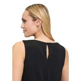 Vera Mont T-Shirt Glitzer-Look Schwarz M