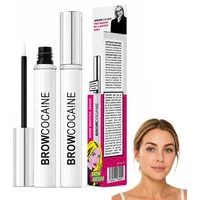 Browcocaine Wimpernserum & Augenbrauenserum 3,5 ml für längere: dichtere Wimpern und definierte Brauen - pflegendes Wachstumsserum für volle - Für Die Tägliche Beauty Routine (2 Pcs)