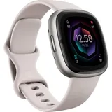 fitbit by Google Smartwatch Damen & Herren Sense 6 by Google, Fitness-Tracker mit GPS Smartwatch (3,4 cm/1,34 Zoll) 6 Tage Akku, 40+ Trainingsmodi)