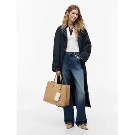 Tommy Hilfiger Icon Satchel Shopper Kunstleder Classic Khaki