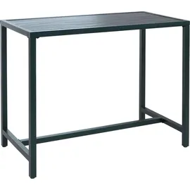 Mendler Stehtisch HWC-P91, Gartentisch Bartisch Tisch, Outdoor Metall 105x130x65cm - grün