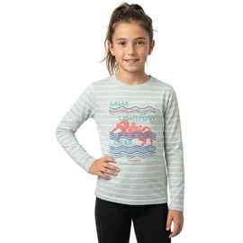Craghoppers Nosilife Cruz Langarm-t-shirt - Nimbus Blue Stripe - 7-8 Jahre