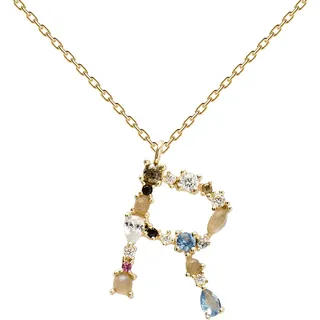 PD PAOLA - Buchstabe ''R'' Halskette - gold