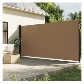 vidaXL Seitenmarkise 220 x 600 cm Taupe Polyester