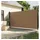 vidaXL Seitenmarkise 220 x 600 cm Taupe Polyester
