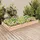 furnicato Hochbeet 240 x 120 x 25 cm Braun