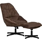 Woood Drehsessel »Yaro«, 94x71x83 braun
