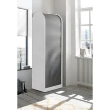 Mäusbacher Big System Office Rollladenschrank 69 x 44 x 192 cm weiß