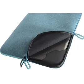 Tucano Melange Notebooktasche Sleeve für Laptops 13 - 14" türkis