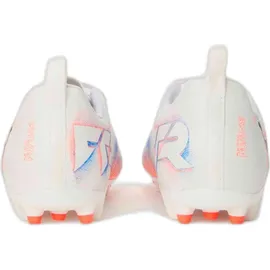 Puma Future 8 Play MG Kinder puma white/puma black/glowing red 31