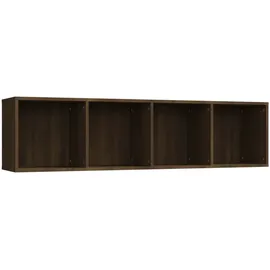vidaXL Bücherregal TV-Schrank 143 x 30 x 36 cm Braun