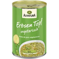 Alnatura Bio Erbsen Topf 400G