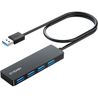 BYEASY USB Hub, 4 Port USB 3.1 Hub Typ A Ultra Slim Extra Leicht Portable Data Hub, Datenhub für iMac Pro, MacBook Air, Mac Mini/Pro, Surface Pro, Notebook PC, Laptop, USB Flash Drives, Mobile HDD