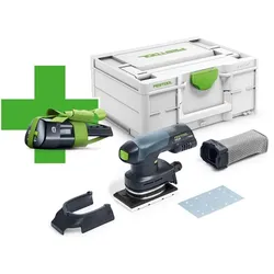 Festool Akku-Schleifmaschine RUTSCHER RTSC 400-Basic *AKTION Akku Gratis*