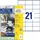 Avery Zweckform Etiketten 3481-10 weiß 70,0 x 41,0 mm