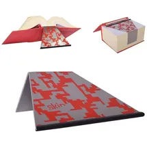 SKIN von Barth & Bauer Design Buchstütze Rot 2 St.