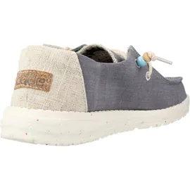 HEYDUDE hey dude Schnürhalbschuh Freizeit (Casual) Wendy Natural - Blau - 36