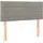 vidaXL Boxspringbett 120 x 200 cm Hellgrau