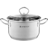 Ambition POT 60810 Acero 18cm, Pfanne / Kochtopf Silber