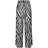 French Connection Strandhose Palazzohose Schwarz/Creme 42