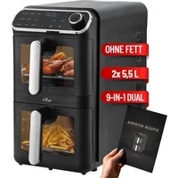 OLEIO Maestro Twinfryer ‚Äì Heißluftfritteuse mit 2 Ebenen &