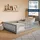 Kids Collective Jugendbett 140 x 200 cm Kiefer massiv grau