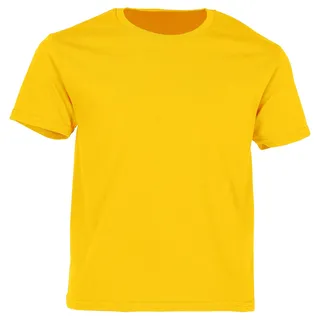 FRUIT OF THE LOOM Kids Iconic T-Shirt Größe 104-164, Farbe:sonnenblumengelb, Größe:116 - 116