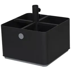 Cane-Line Grow Sonnenschirmfuss mit Rollen, Aluminium
