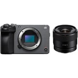 Sony Cinema Line FX30 Super 35-Wechselobjektivkamera mit SEL 11mm F1,8 - 200 € Rabatt im Warenkorb bis 31.01.2025