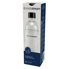 Sodastream 1l Wiederverwendbare Flasche Schwarz/Transparent
