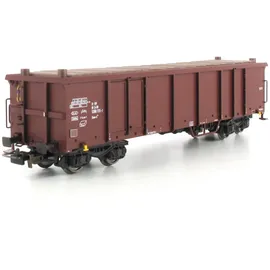 PIKO 2er Set Offene Güterwagen Eaos mit Holzladung H0