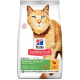 Hill's 7 kg Hill's Science Plan Feline Mature Adult Senior Vitality mit Huhn & Reis Trockenfutter Katze
