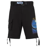Brandit Textil Iron Maiden Savage Fear Of The Dark Kurze Hose Schwarz M
