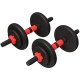 GORILLA SPORTS Hantel-Set Kurzhanteln 2er Set - 15kg/20kg/25kg/30kg Gewichte, Krafttraining