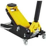 Rangierwagenheber 1,5 t - Hydraulischer Wagenheber, 80 - 365 mm - Autoheber aus Aluminium & Stahl - Heber Stand 99 mm Durchmesser - Scherenwagenheb...