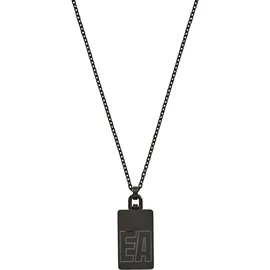 Emporio Armani Kette mit Anhänger EGS2677001 Edelstahl Schwarz