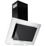 PKM Wandhaube 60 cm Schwarz