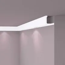 NMC Abdeckleiste NMC L4 weiß 2 St. 200 x 10 x 10 cm