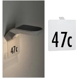 Paulmann Solar LED Hausnummernleuchte Soley Bewegungsmelder Zubehör    Transparent 94253