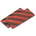 Garagen-Türschutz Prall-O-FIT 40 16 2 cm Schwarz/Rot