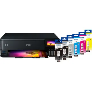 Epson EcoTank ET-8550 + 1 Satz Reservetintenflaschen