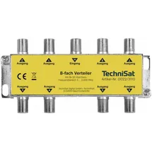 TechniSat 8-Wege Verteiler 8x DC-Durchlass o.Diode (0022/3110)