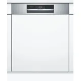 Bosch Serie 4 SMI4HBS40E Einbau-Geschirrspüler (teilintegrierbar, 598 mm breit, Edelstahl)