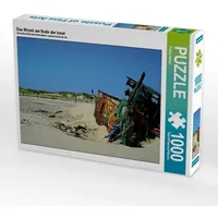 Calvendo Das Wrack am Ende der Insel (Puzzle)