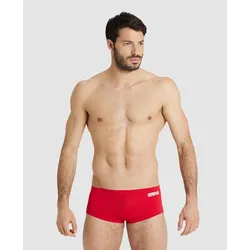 Team Shorts niedrige Taille Herren Einfarbig - Red-white - 6