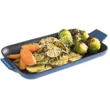APS Cast Iron Servierpfännchen 20 x 13 cm blau