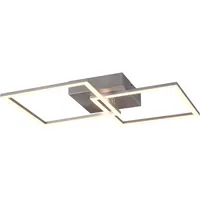Trio Reality LED Deckenleuchte Trail 1-flammig Titanfarbig 44,6 cm