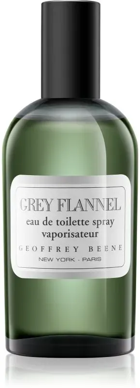 Geoffrey Beene Grey Flannel Eau de Toilette mit Zerstäuber für Herren 120 ml