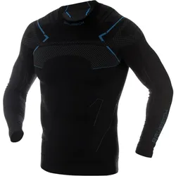 Langarmshirt Brubeck Thermo LS13040A-BLACK-BLUE SCHWARZ XL